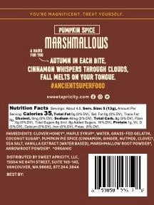 Grass Fed Gelatin Pumpkin Spice Marshmallows (Paleo)